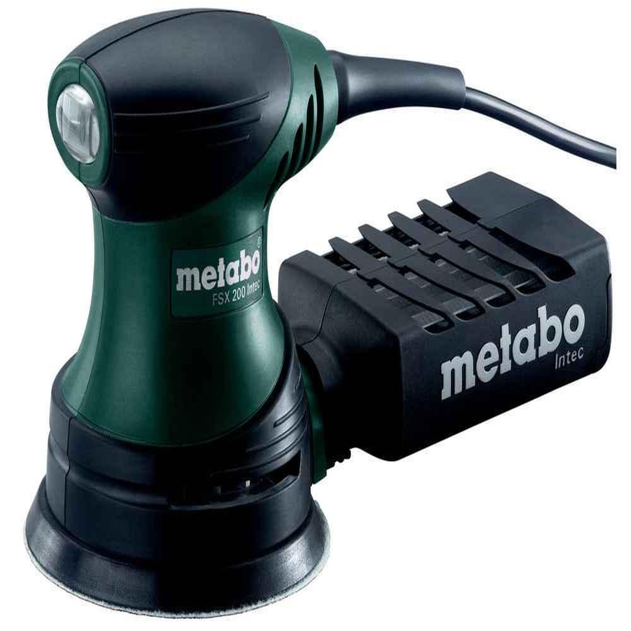 METABO SAS Ponceuse excentrique FSX 200 Intec - 240W - Plateau Ø 125 mm - Cercle d'oscillation 2,7 mm - Coffret