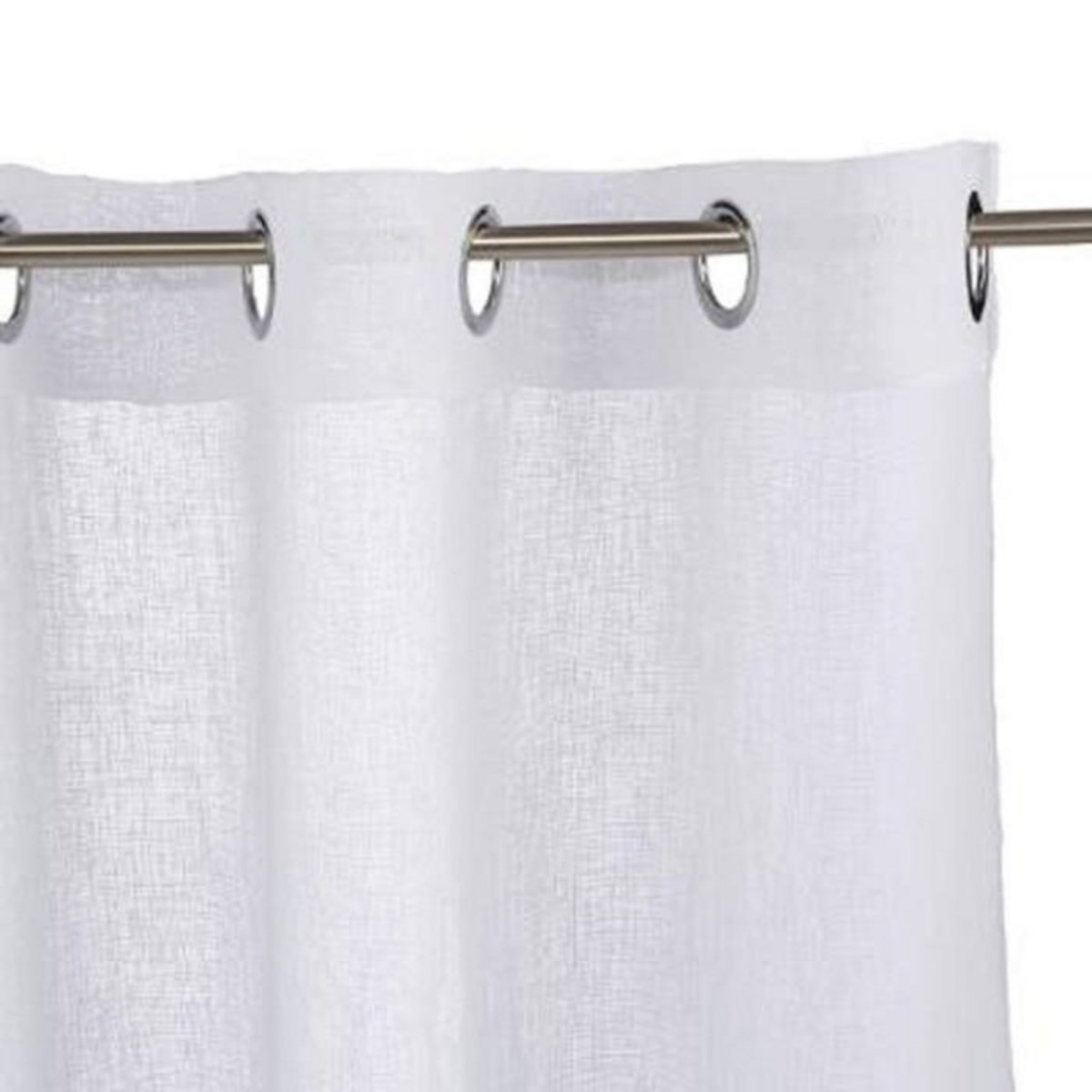 ATMOSPHERA Rideau Voilage  Fred  140x240cm Blanc