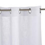 Voir la diapositive 3 : ATMOSPHERA Rideau Voilage  Fred  140x240cm Blanc