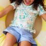 Voir la diapositive 4 : Petit Béguin Short bébé Océan d'amour