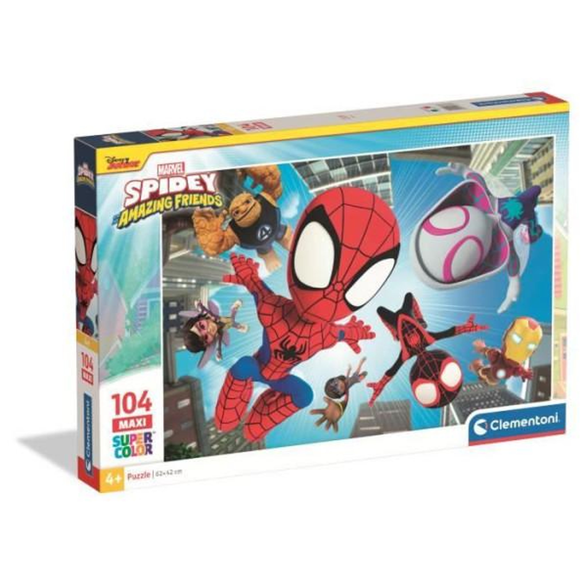 CLEMENTONI Clementoni - 104 pieces maxi - spidey