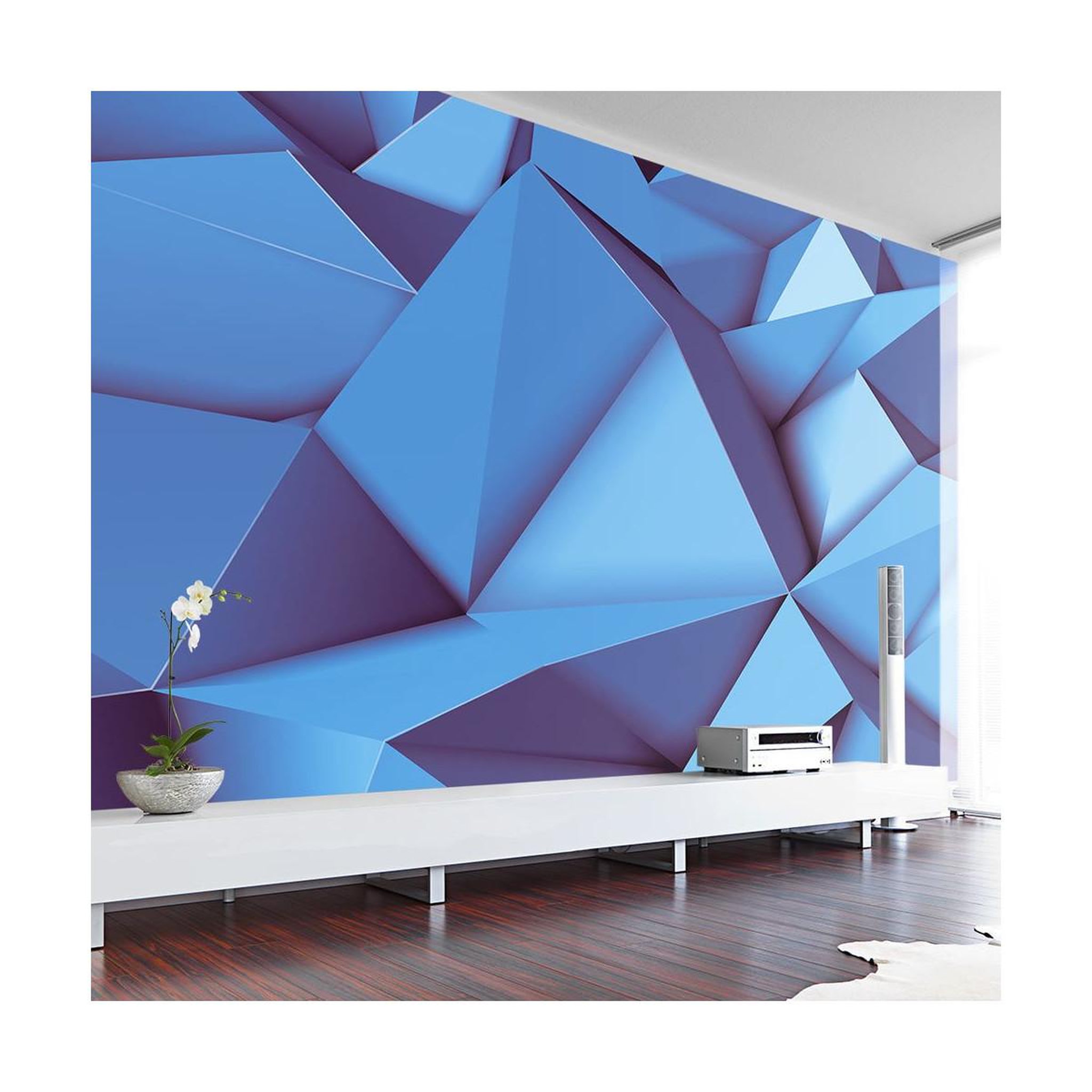 Voir la diapositive 1 : Paris Prix Papier peint  royal blue