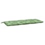 Voir la diapositive 5 : VIDAXL Coussins de banc de jardin lot de 2 motif de feuilles tissu