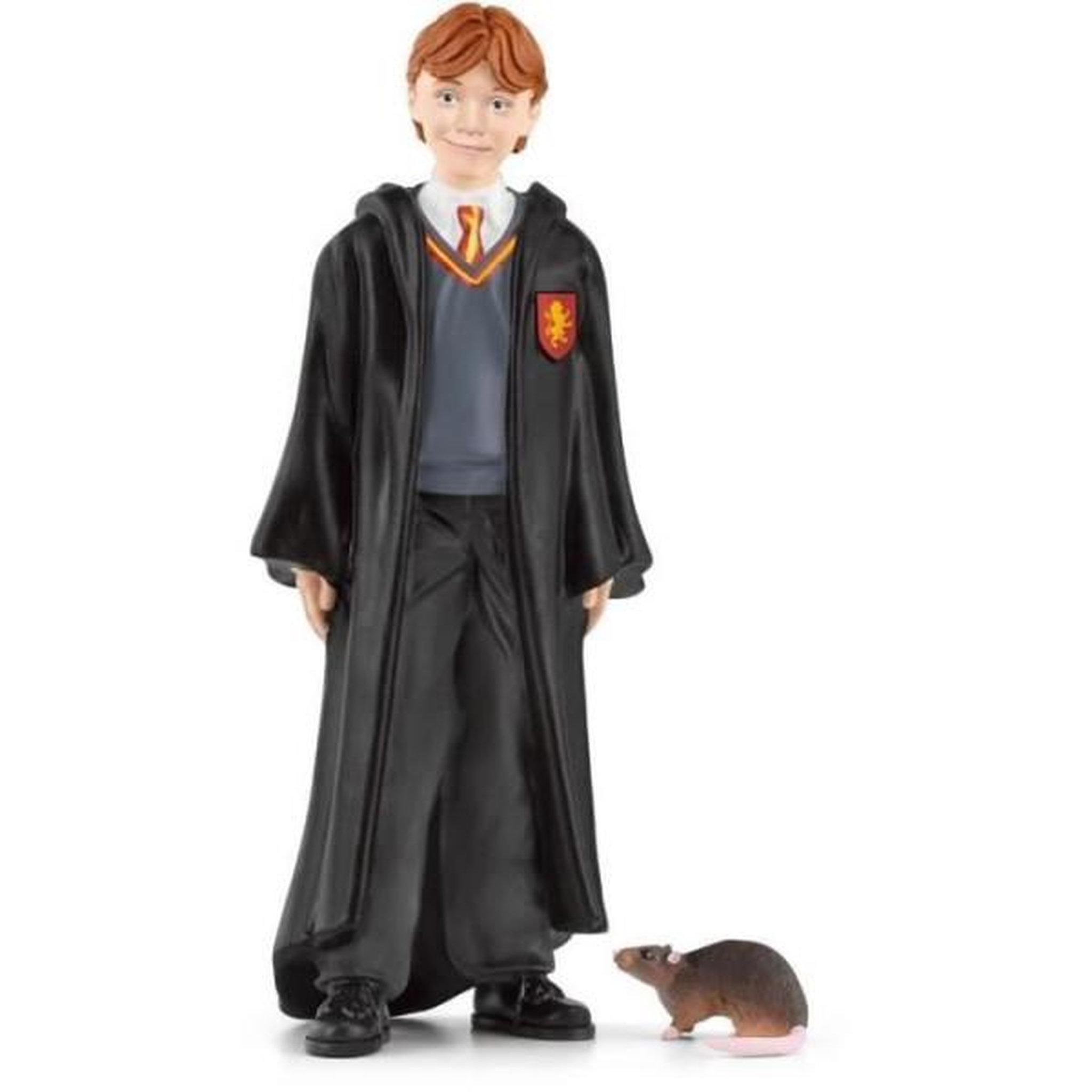 Schleich Ron et croûtard, Figurine de l'univers Harry Potter, pour enfants des 6 ans, 4 x 2 x 10 cm - schleich 42634 WIZARDING WORLD
