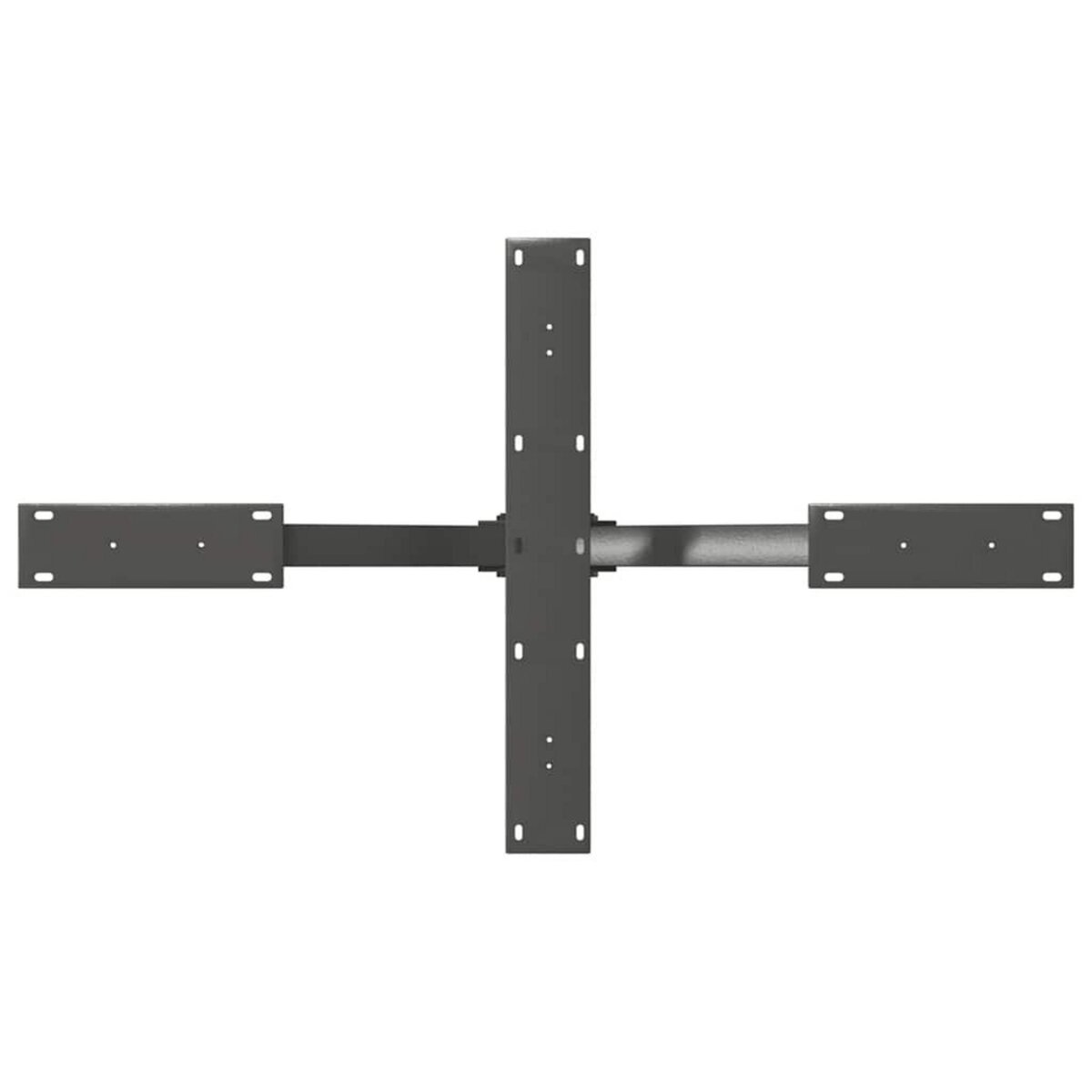 VIDAXL Pied de table a manger forme d'araignee 98x58x(42-43) cm