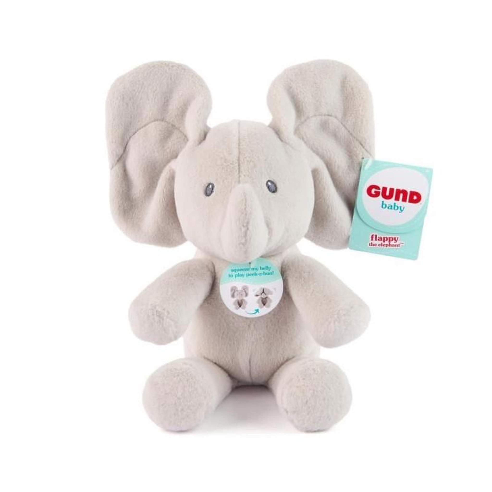 Voir la diapositive 4 : Spin Master SPIN MASTER CACHE-CACHE FLAPPY L'ELEPHANT Gund