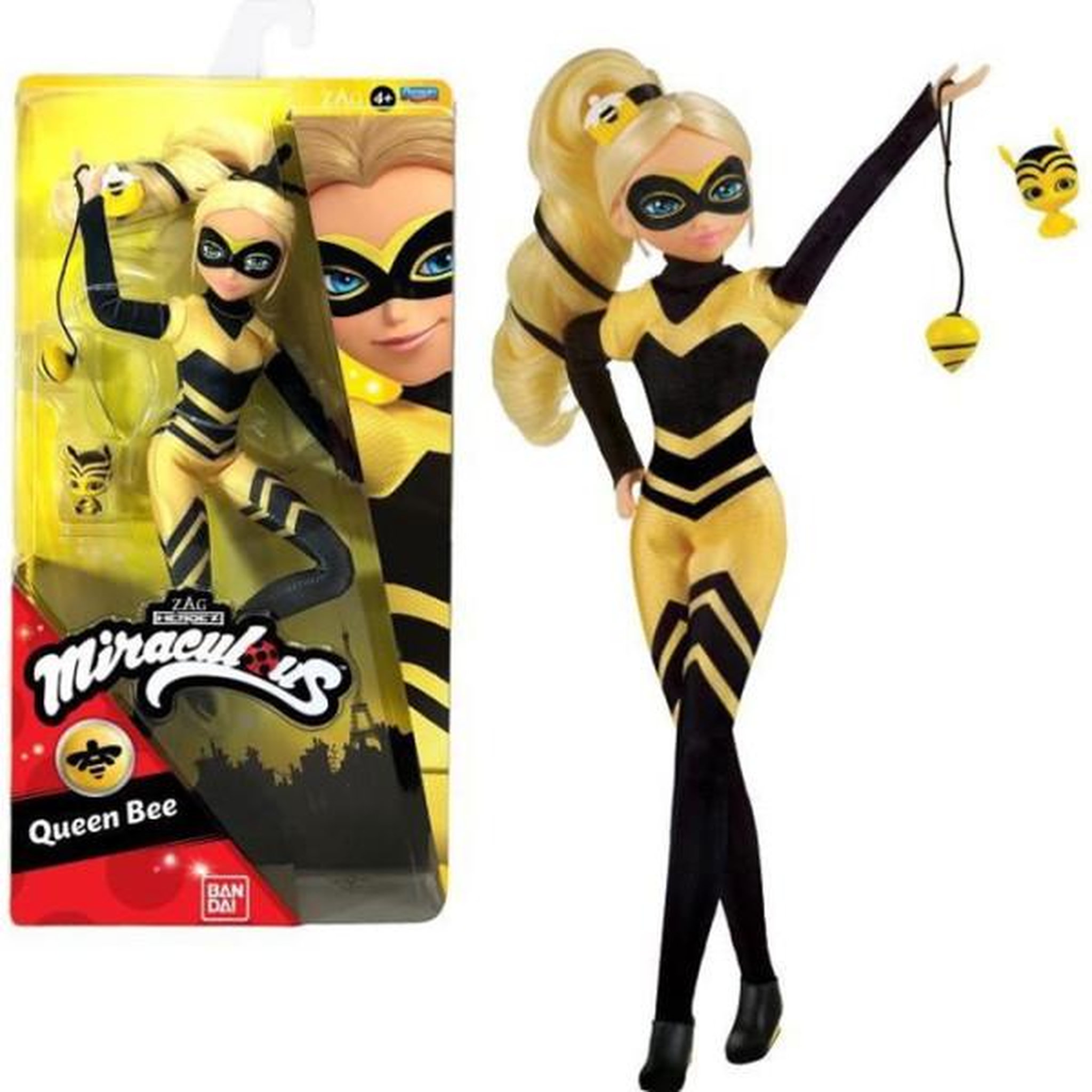 BANDAI Miraculous Ladybug - Poupée mannequin 26 cm : Queen Bee - BANDAI