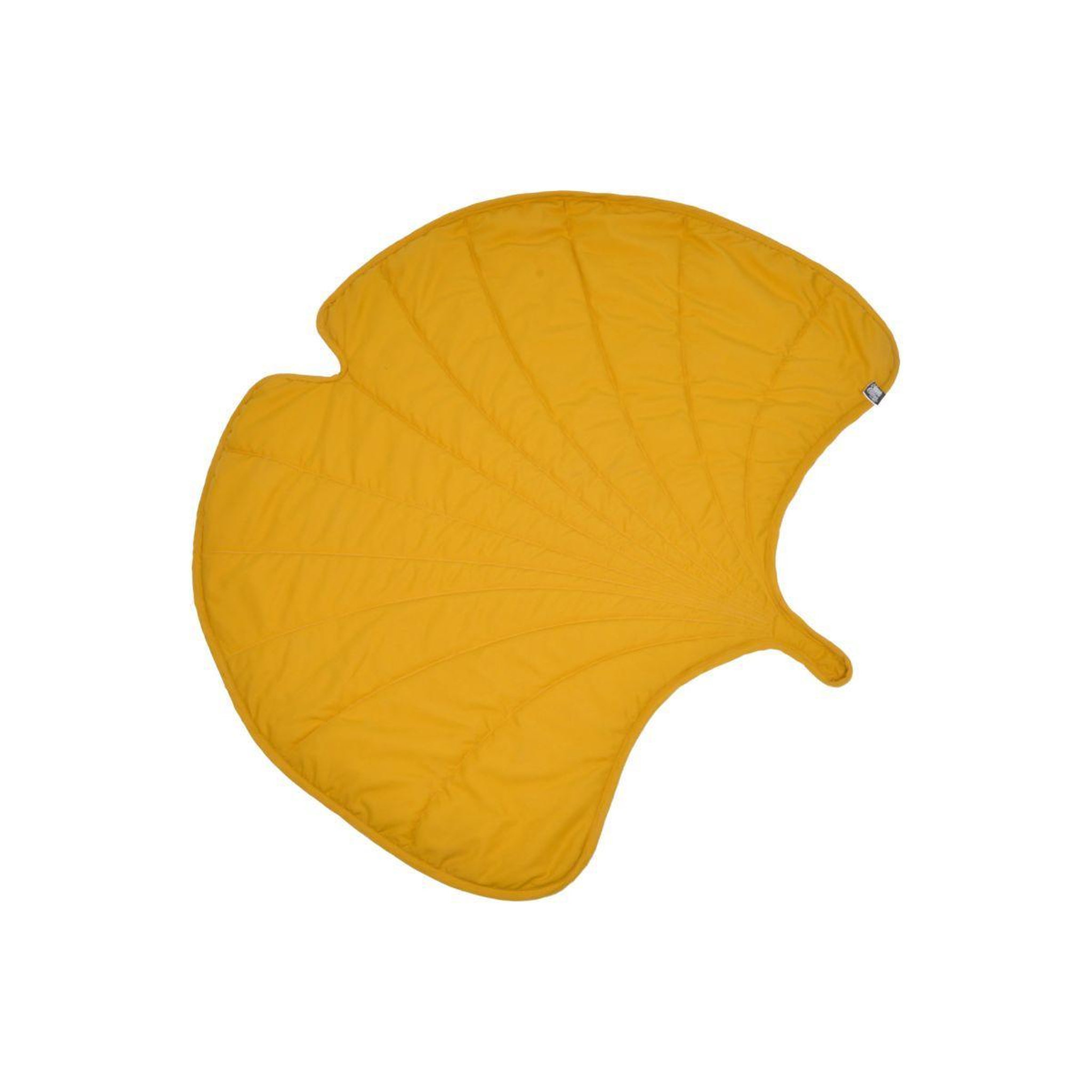 Voir la diapositive 2 : LOVE STORY Tapis nomade pour chien & chat  gingko  120cm jaune