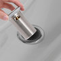 Voir la diapositive 4 : VIDAXL Drain a poussoir avec debordement Chrome 6,4x6,4x9,1 cm