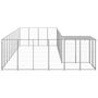 Voir la diapositive 3 : VIDAXL Chenil Argente 19,36 m^2 Acier