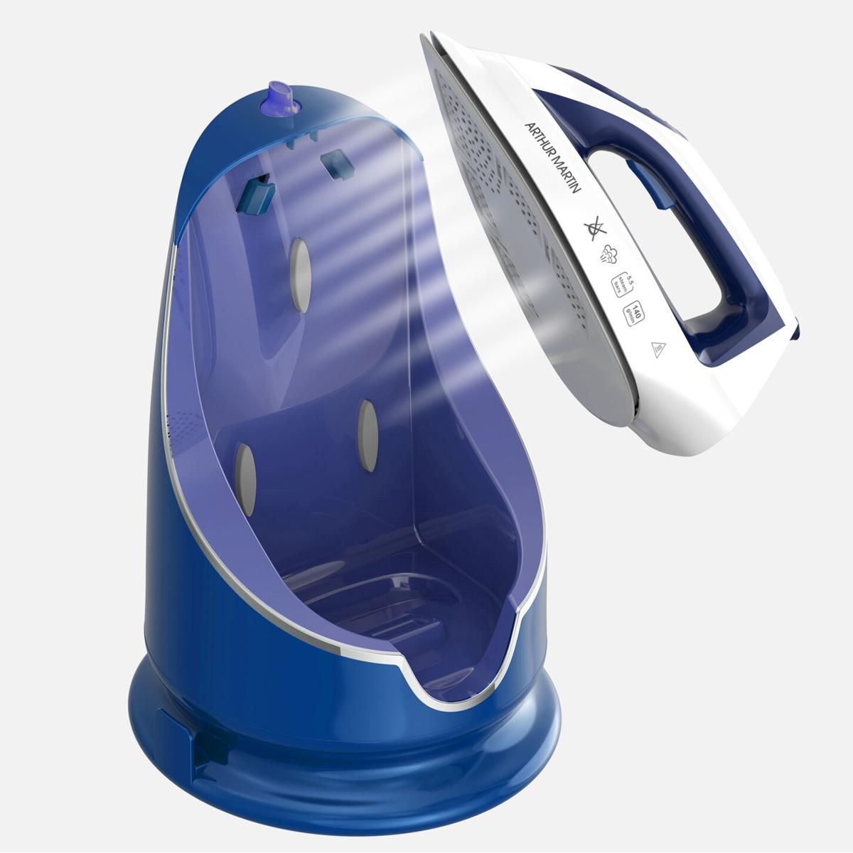 Arthur Martin Centrale vapeur 5.5bars 140gr/min autonomie illimitée bleu - amp918