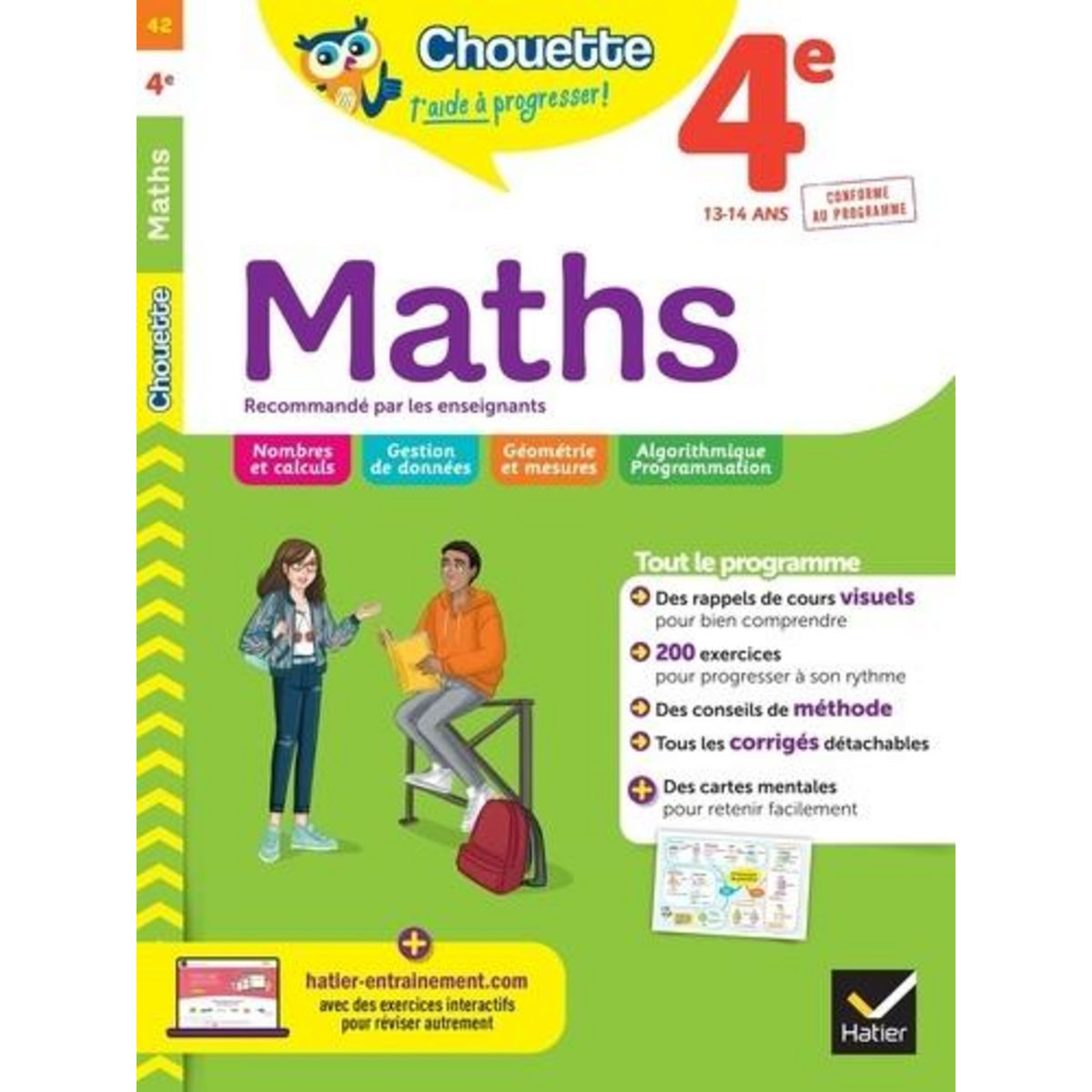 MATHS 4E, Bonnefond Gérard