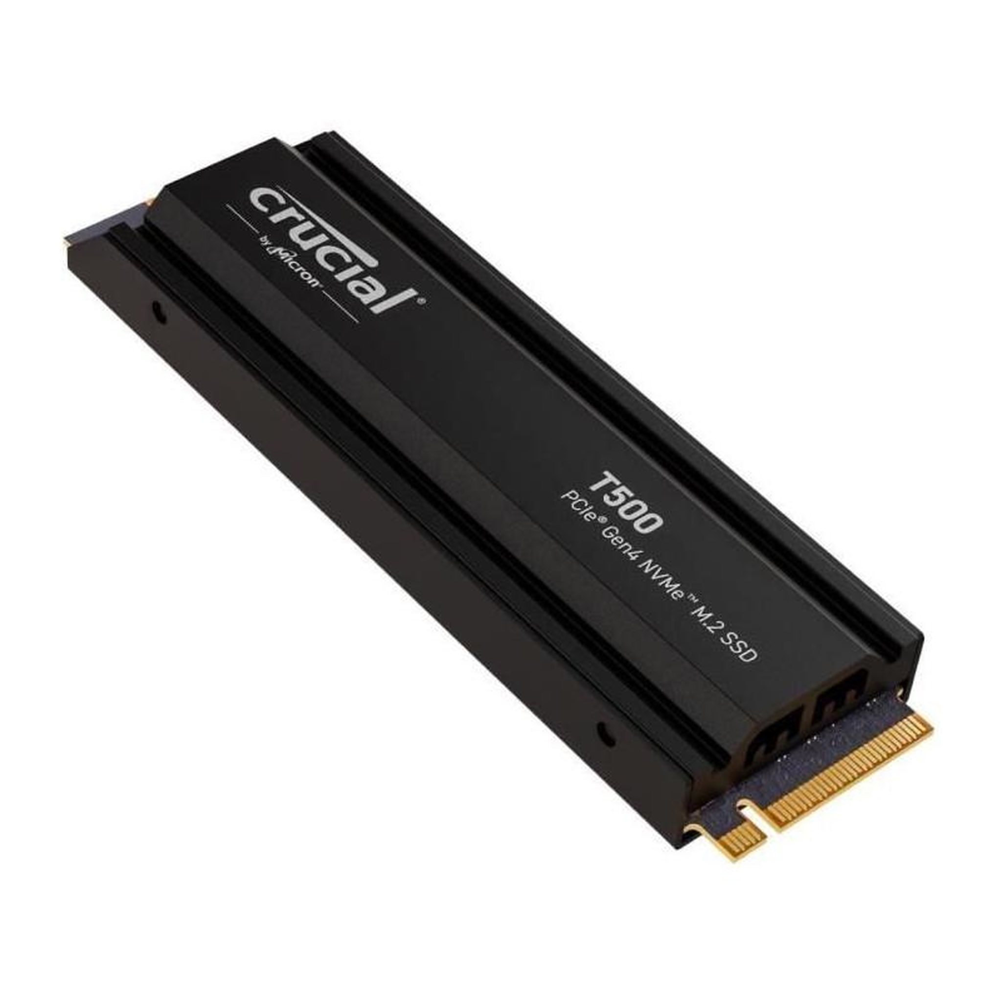 Voir la diapositive 1 : Crucial CRUCIAL - CT2000T500SSD5 - SSD interne - 2To - M.2 - HEATSINK