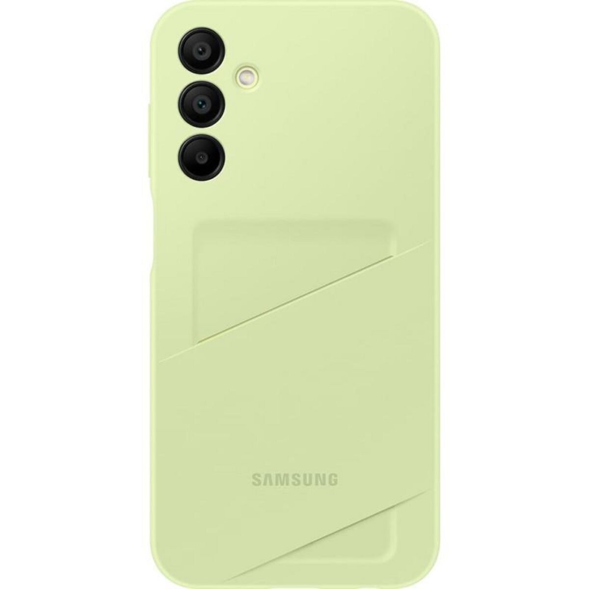 Samsung Coque de protection avec porte carte intégré pour Samsung Galaxy A15 4G et 5G Vert Clair