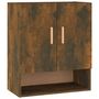 Voir la diapositive 2 : VIDAXL Armoire murale Chene fume 60x31x70 cm Bois d'ingenierie