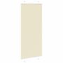 Voir la diapositive 3 : VIDAXL Store plisse creme 95x200 cm largeur du tissu 94,4 cm polyester