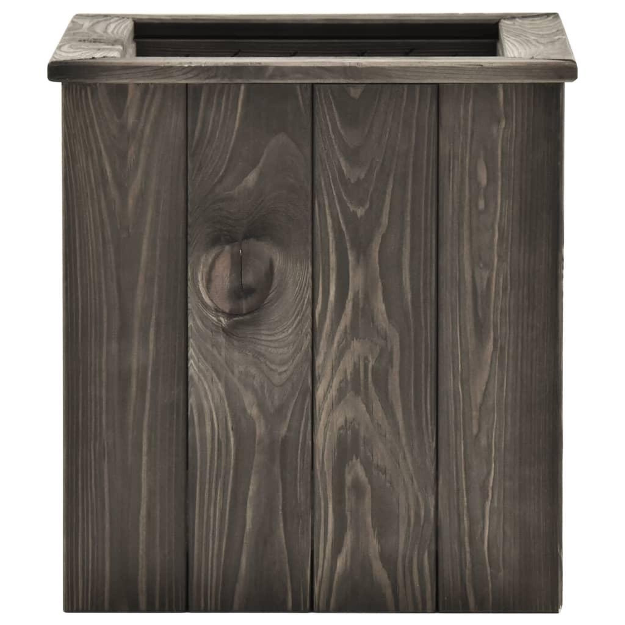 Voir la diapositive 3 : VIDAXL Lit sureleve Gris fonce 38x41x40 cm Bois de pin massif