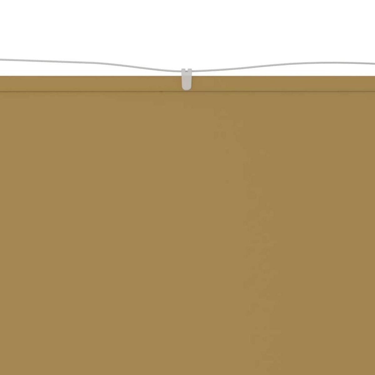 VIDAXL Auvent vertical Beige 180x800 cm Tissu oxford