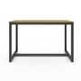 Voir la diapositive 3 : ID MARKET Table à manger rectangle DETROIT 6 personnes design industriel 120 cm