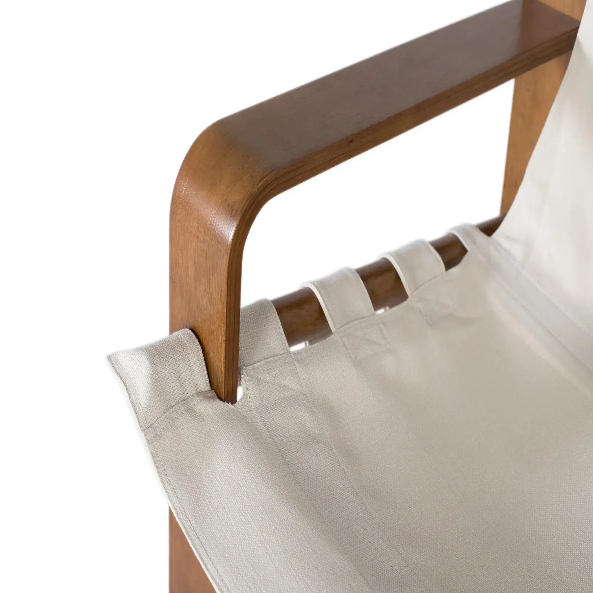Voir la diapositive 5 : GINER Y COLOMER SL Fauteuil en bois d'hévéa 76 cm style rustique moderne