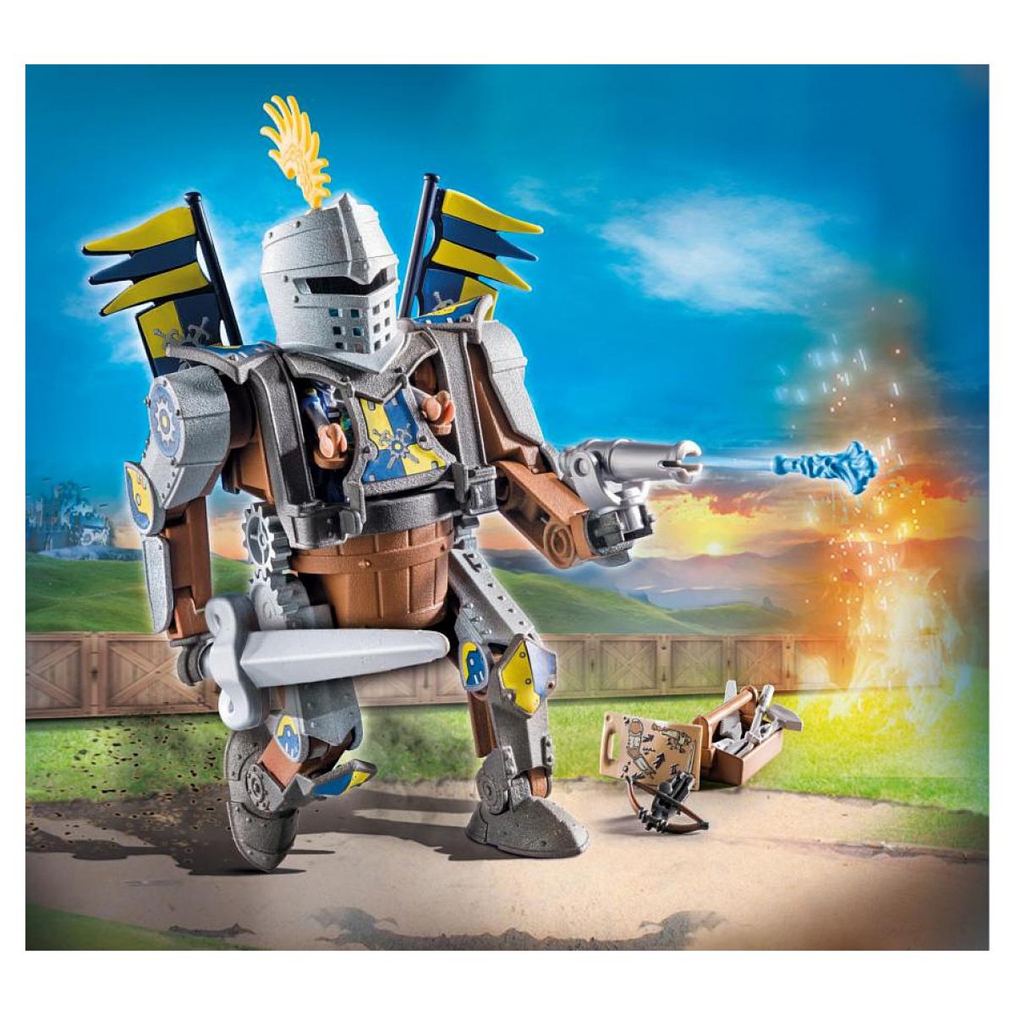 Voir la diapositive 4 : PLAYMOBIL 71300 Géant de combat Novelmore