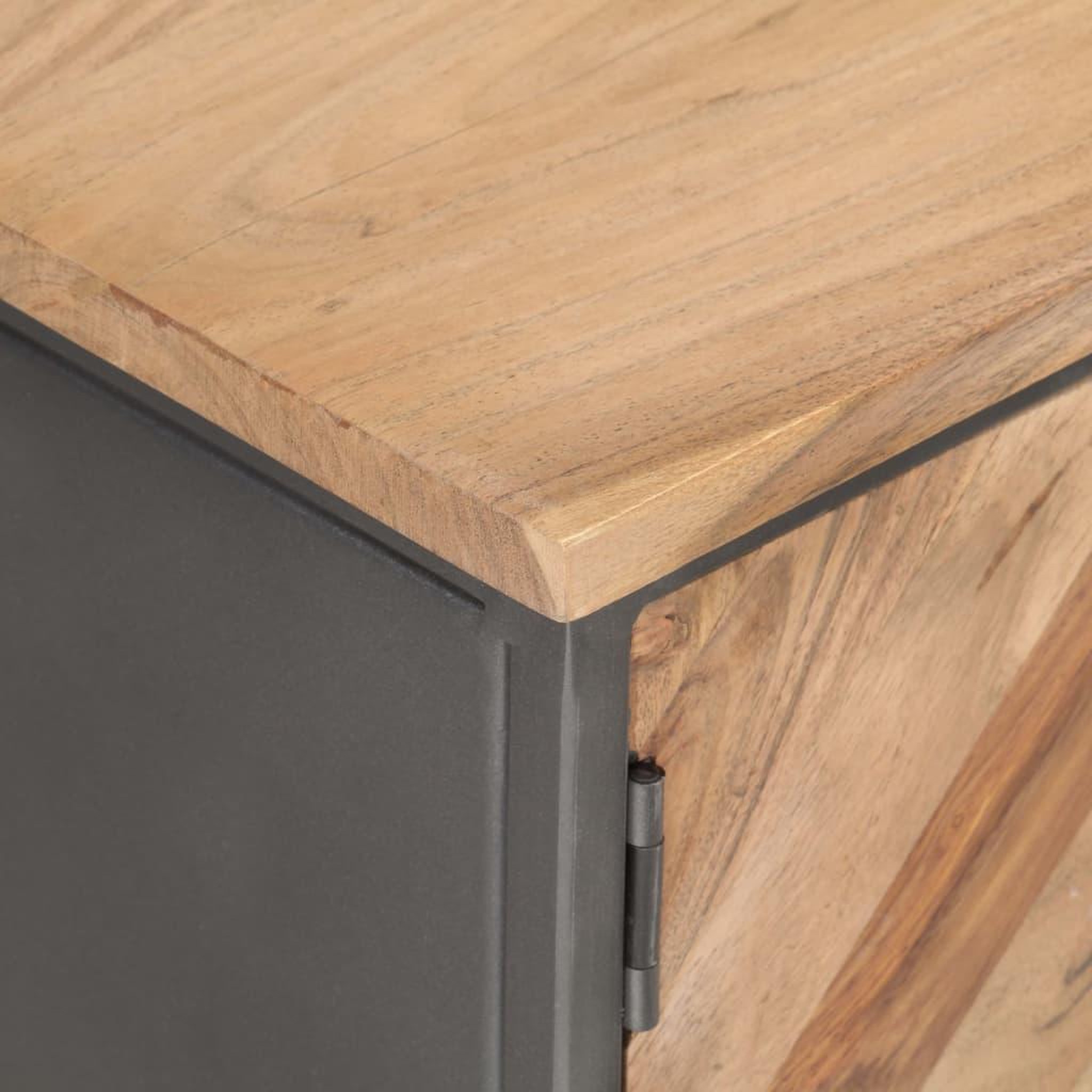 Voir la diapositive 5 : VIDAXL Meuble tv 120x30x40 cm bois d'acacia massif