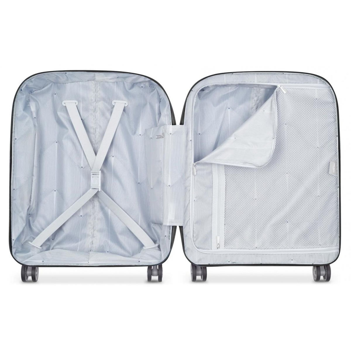 Delsey Valise cabine slim ultra-légère Clavel TSA polypropylène 55cm