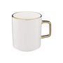 Voir la diapositive 2 : SECRET DE GOURMET Lot de 6 Mugs en Porcelaine  Arya  35cl Blanc
