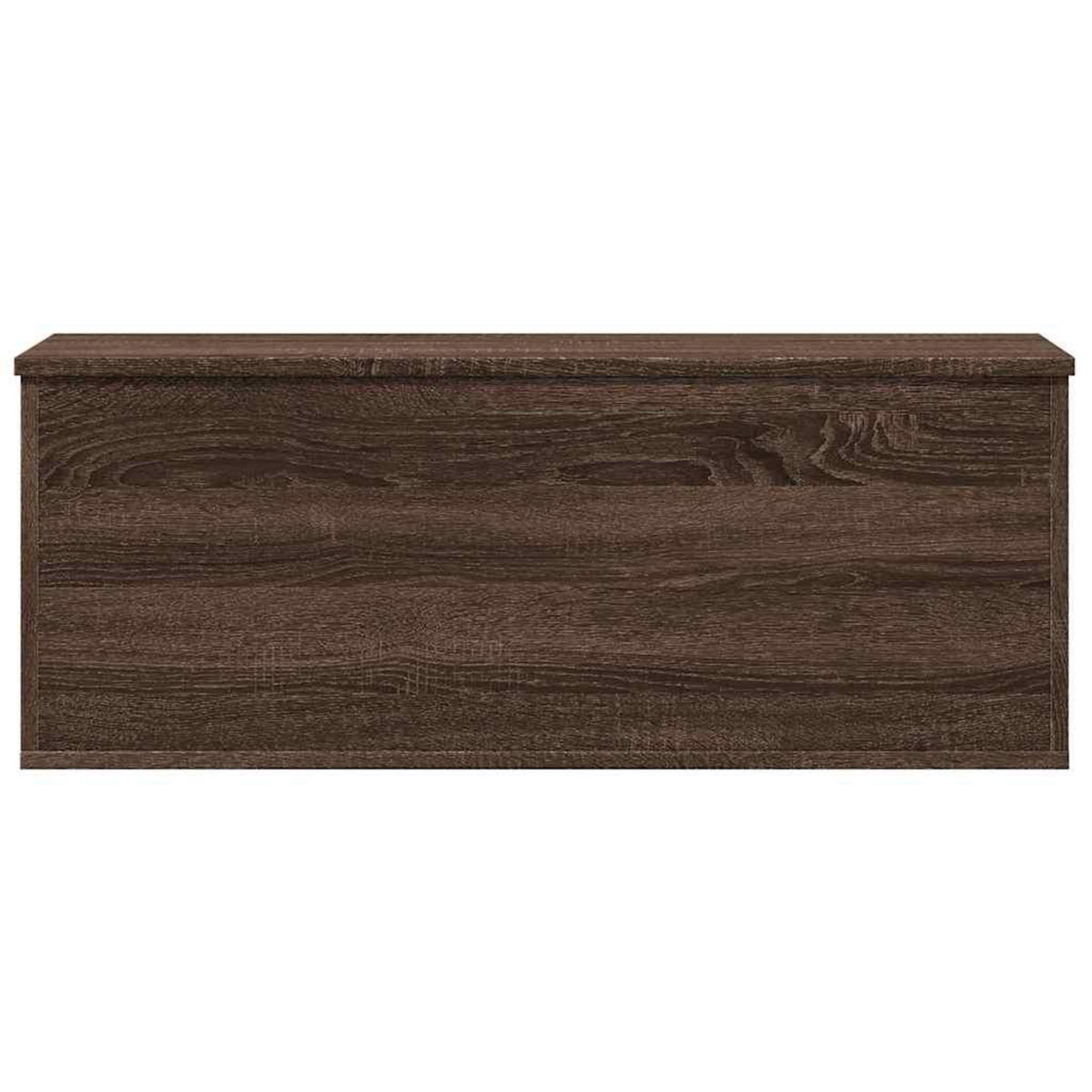 VIDAXL Boîte de rangement chene marron 90x35x35 cm bois d'ingenierie