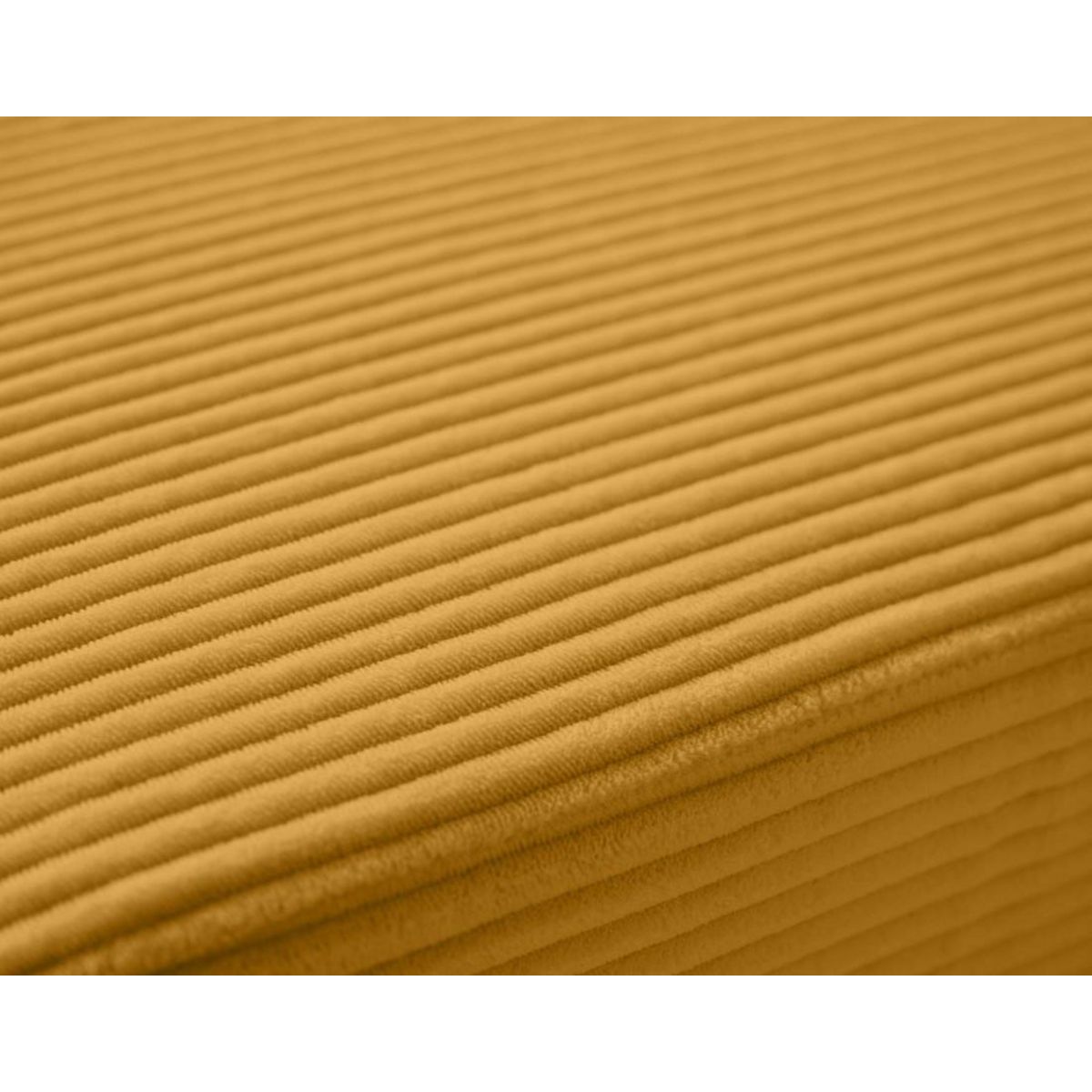 LISA DESIGN Vermont - canapé panoramique d'angle gauche - 7 places - en velours côtelé