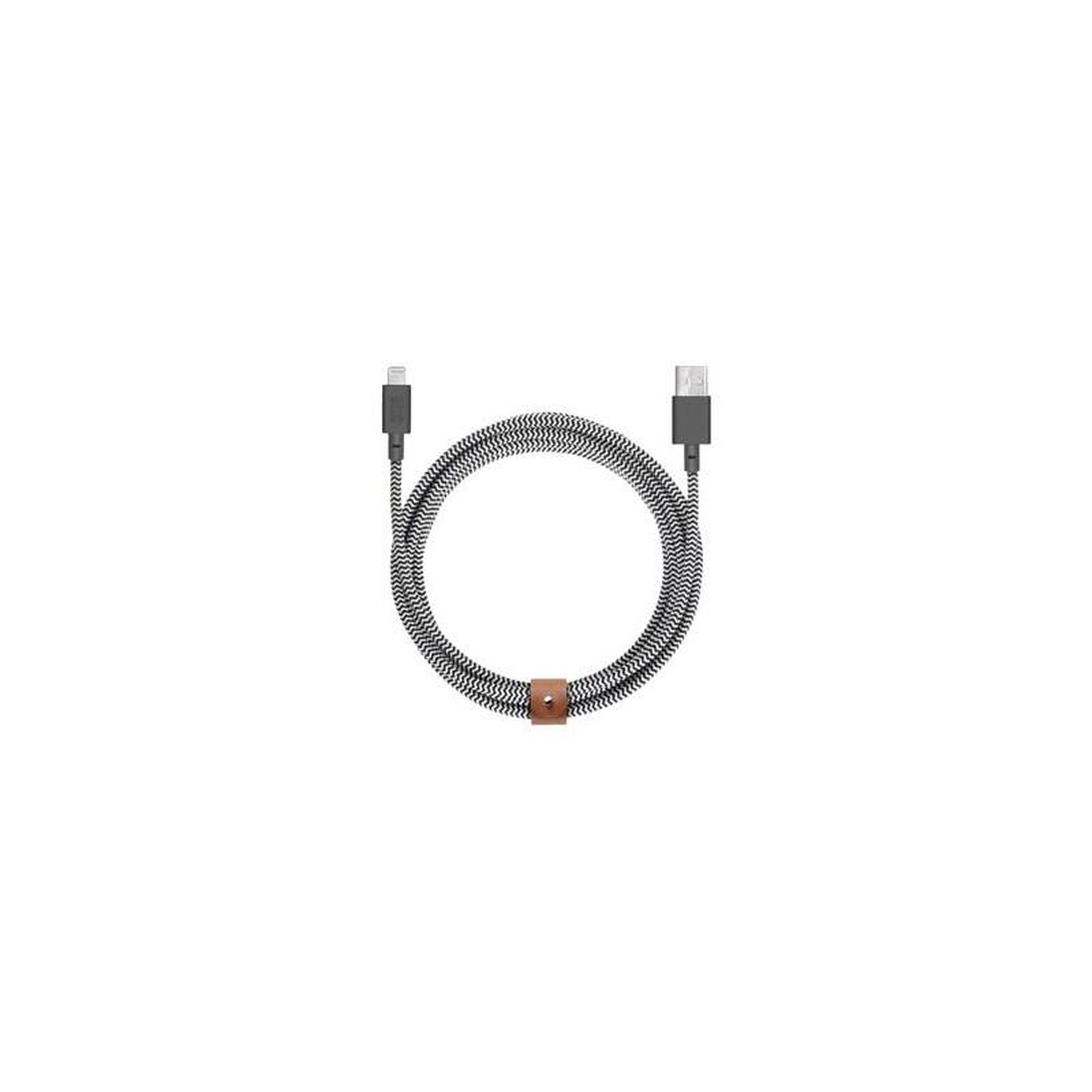 NATIVE UNION Câble ceinture Native Union Lightning Zebra 3m