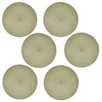 ATMOSPHERA Lot de 6 sets de table tressés AFHIR. Coloris disponibles : Marron, Bleu, Vert