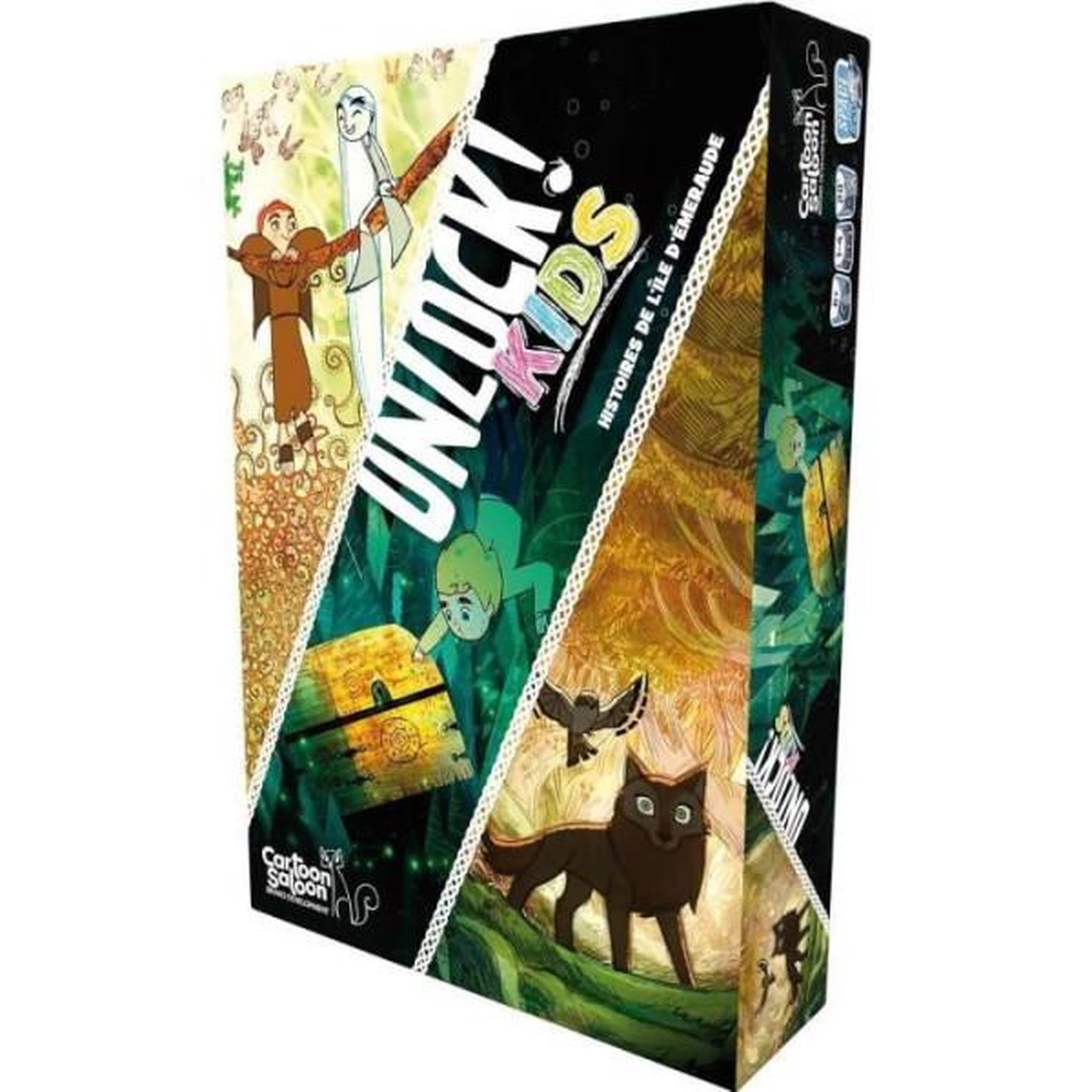 Voir la diapositive 4 : Space cowboys Unlock! Kids - Histoires de l'ile d'emeraude