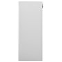 Voir la diapositive 3 : VIDAXL Armoire de bureau Gris clair 90x40x102 cm Acier