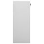 Voir la diapositive 3 : VIDAXL Armoire de bureau Gris clair 90x40x102 cm Acier