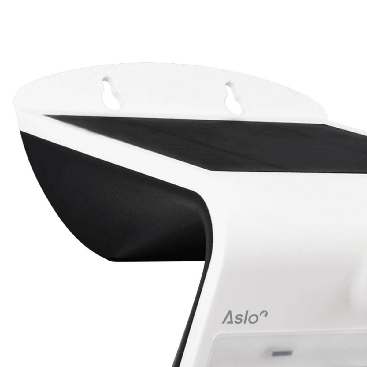 ASLO Projecteur Led Mural Solaire BLANC Détecteur de mouvements 3.2W 400 Lm ASLO