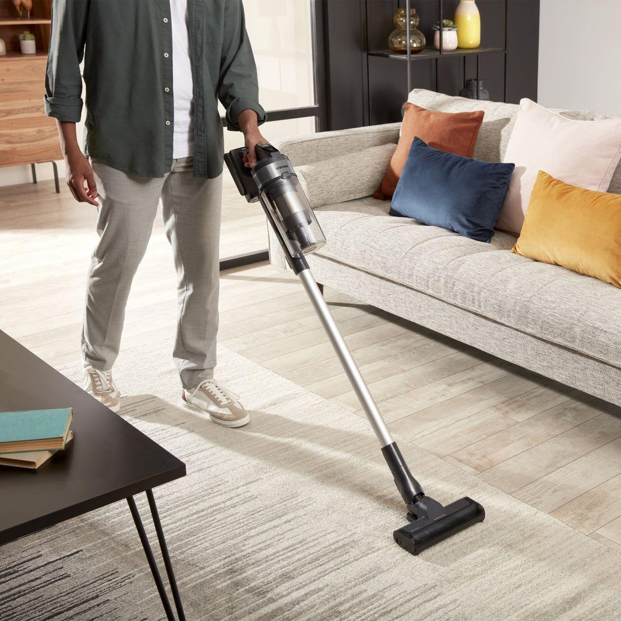 Voir la diapositive 4 : Samsung Aspirateur balai jet 65 pet vs15a60bgr5