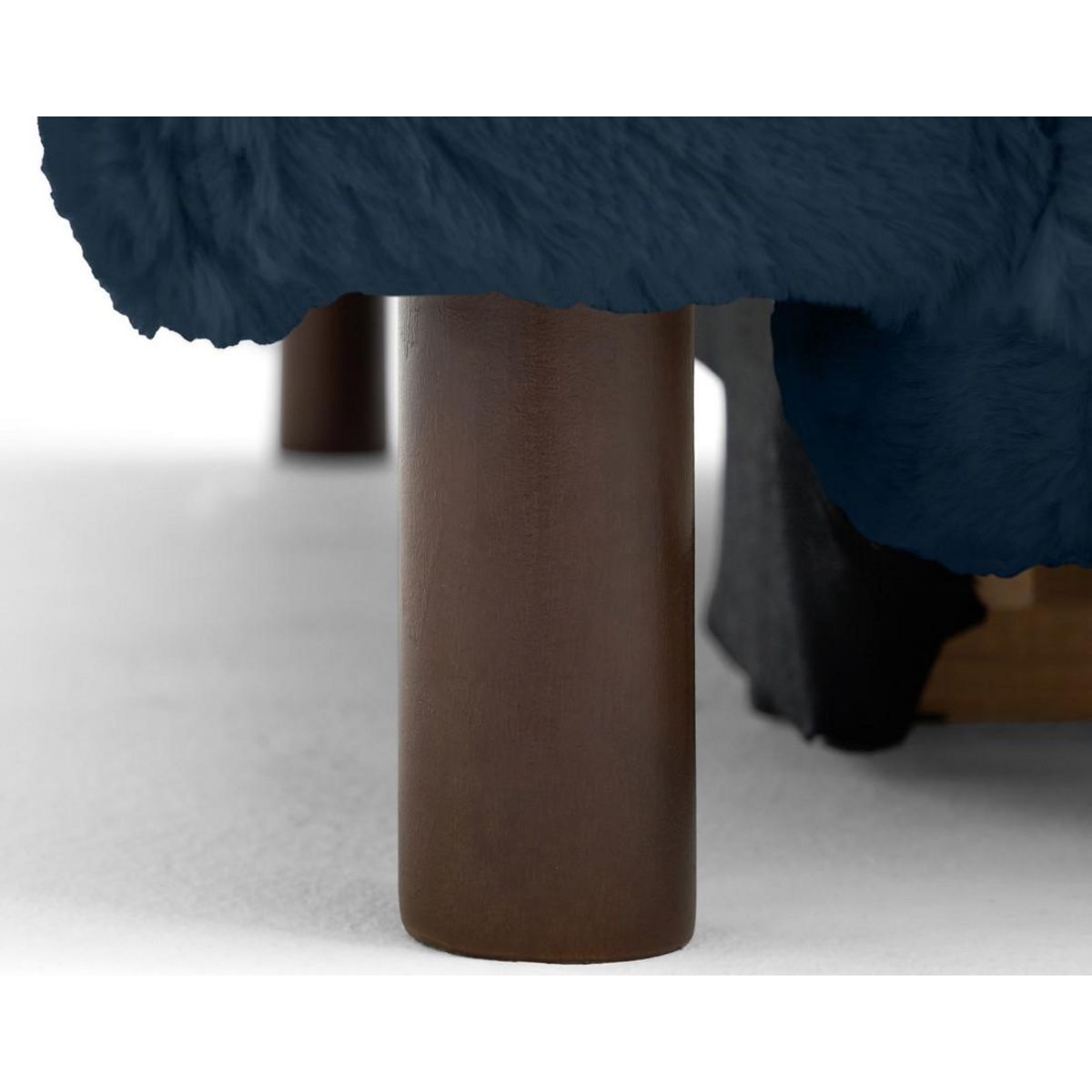 LISA DESIGN Jake - canapé d'angle droit 5 places convertible en fausse fourrure