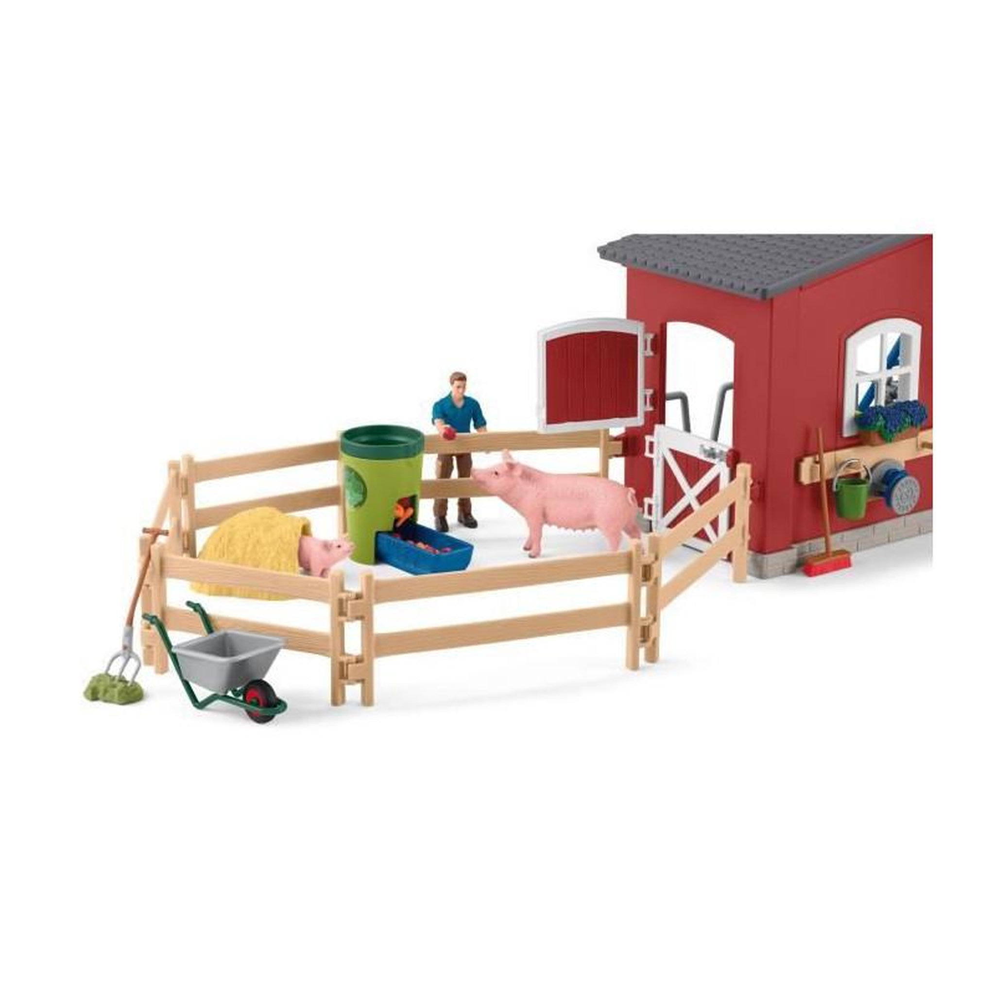 Voir la diapositive 5 : Schleich SCHLEICH - Ranch Américain - 42606 - Gamme Farm World