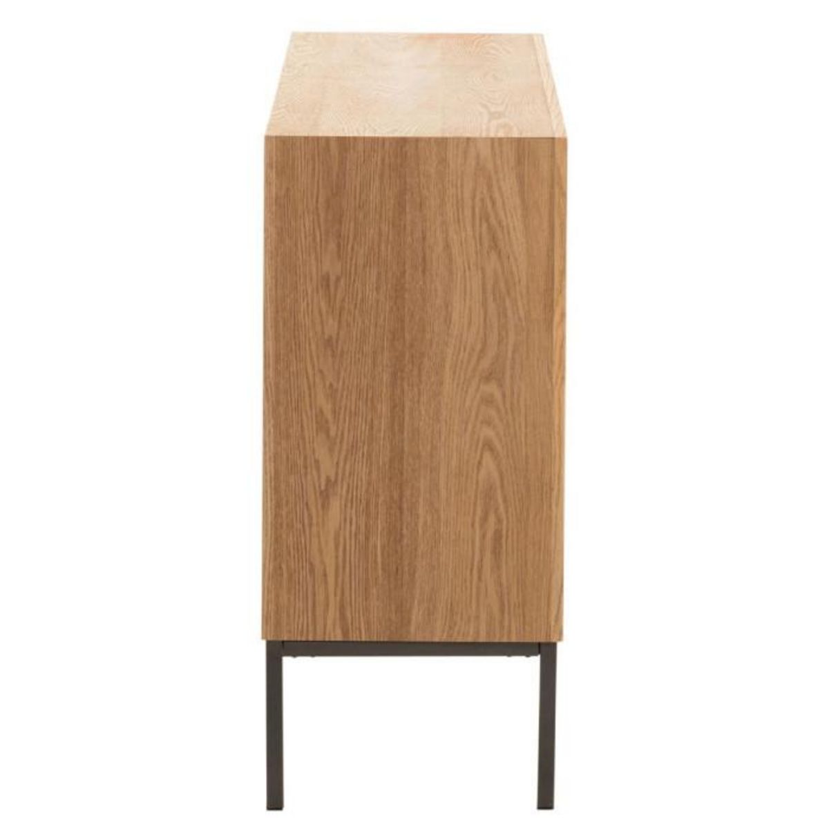 Paris Prix Buffet 2 Portes en Bois  Dresa  80cm Naturel