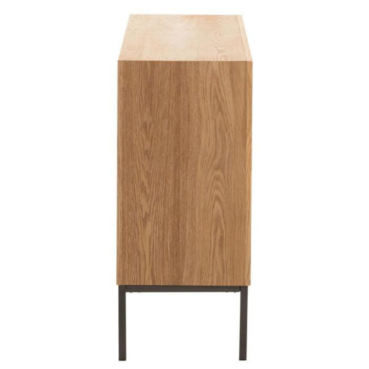 Paris Prix Buffet 2 Portes en Bois  Dresa  80cm Naturel