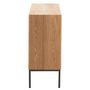 Voir la diapositive 3 : Paris Prix Buffet 2 Portes en Bois  Dresa  80cm Naturel