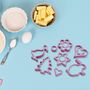 Voir la diapositive 2 : ZENKER Lot de 8 emporte-pièces pour biscuits Linzer Zenker Sweet Sensation
