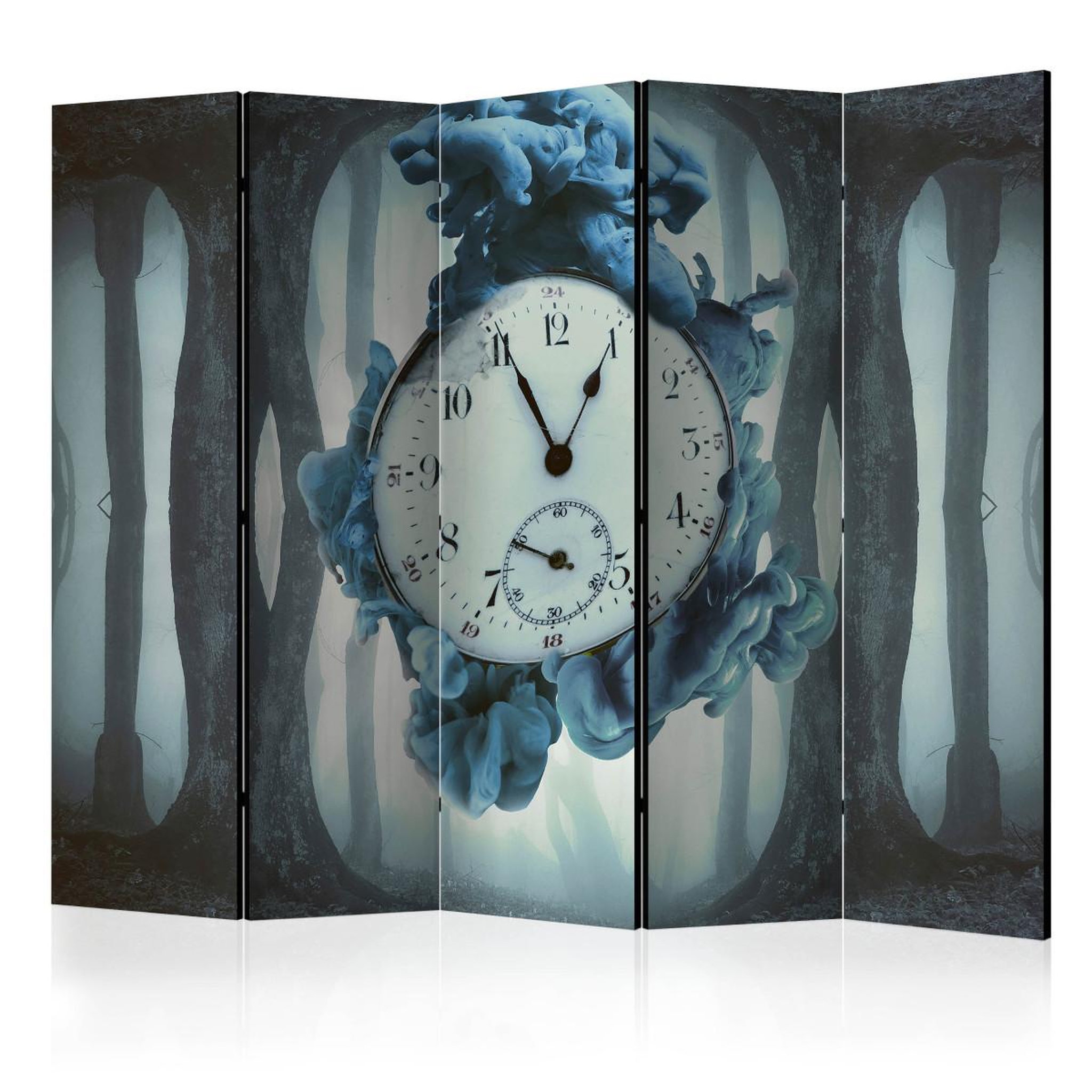 Paris Prix Paravent 5 volets  surrealism of time  172x225cm