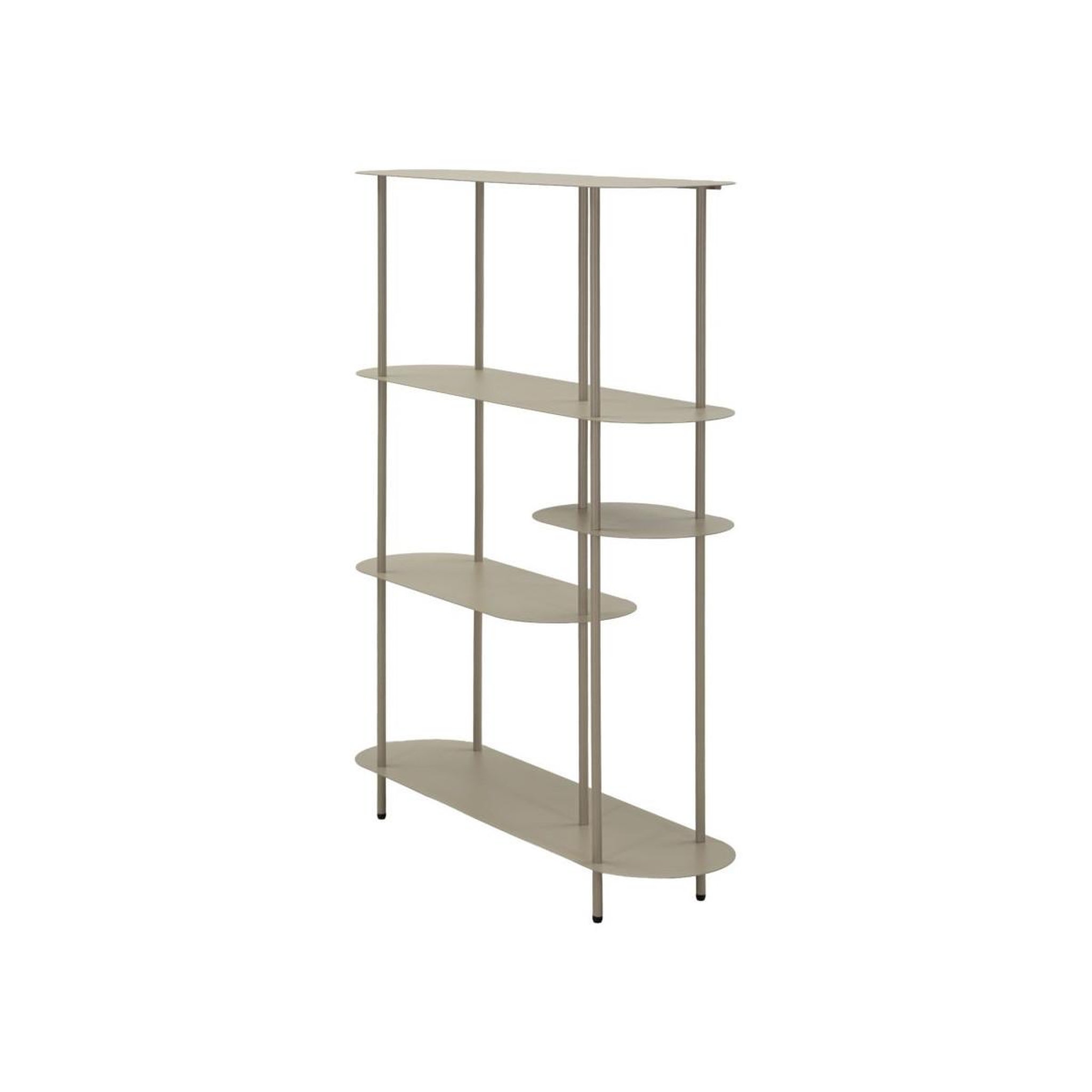 Voir la diapositive 3 : Paris Prix Étagère design 5 niveaux  saturn  139cm taupe