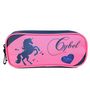 Voir la diapositive 1 : Bagtrotter Trousse scolaire 2 compartiments Cybel Cheval/Licorne Rose et bleue marine Bagtrotter