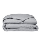 Today Housse de couette 2 places - 100% coton BIO. Coloris disponibles : Blanc, Vert, Bleu, Marron, Gris