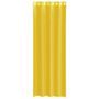 Voir la diapositive 4 : VIDAXL Rideaux en voile avec œillets 2 pcs jaune