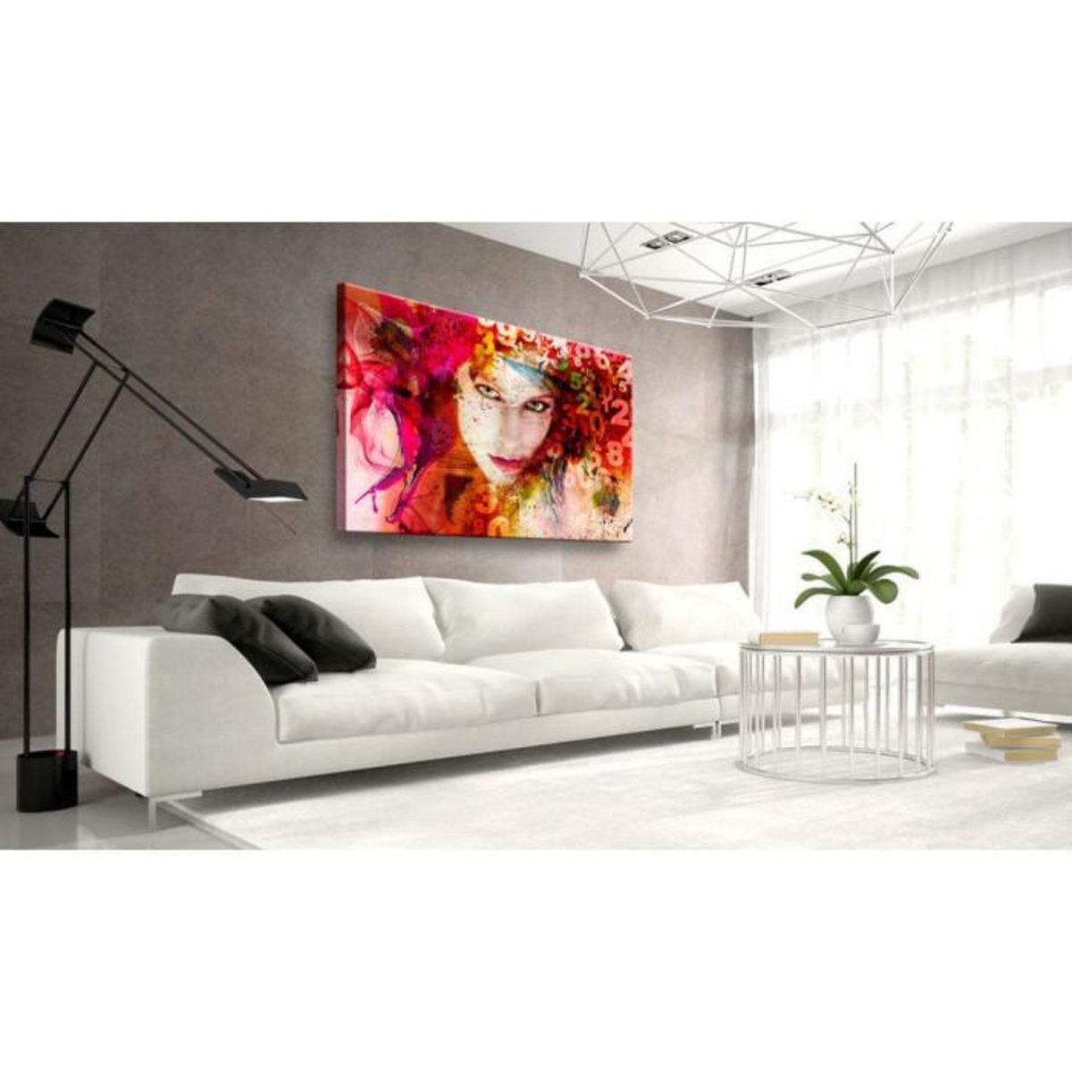 Paris Prix Tableau Imprimé  Femme est une énigme