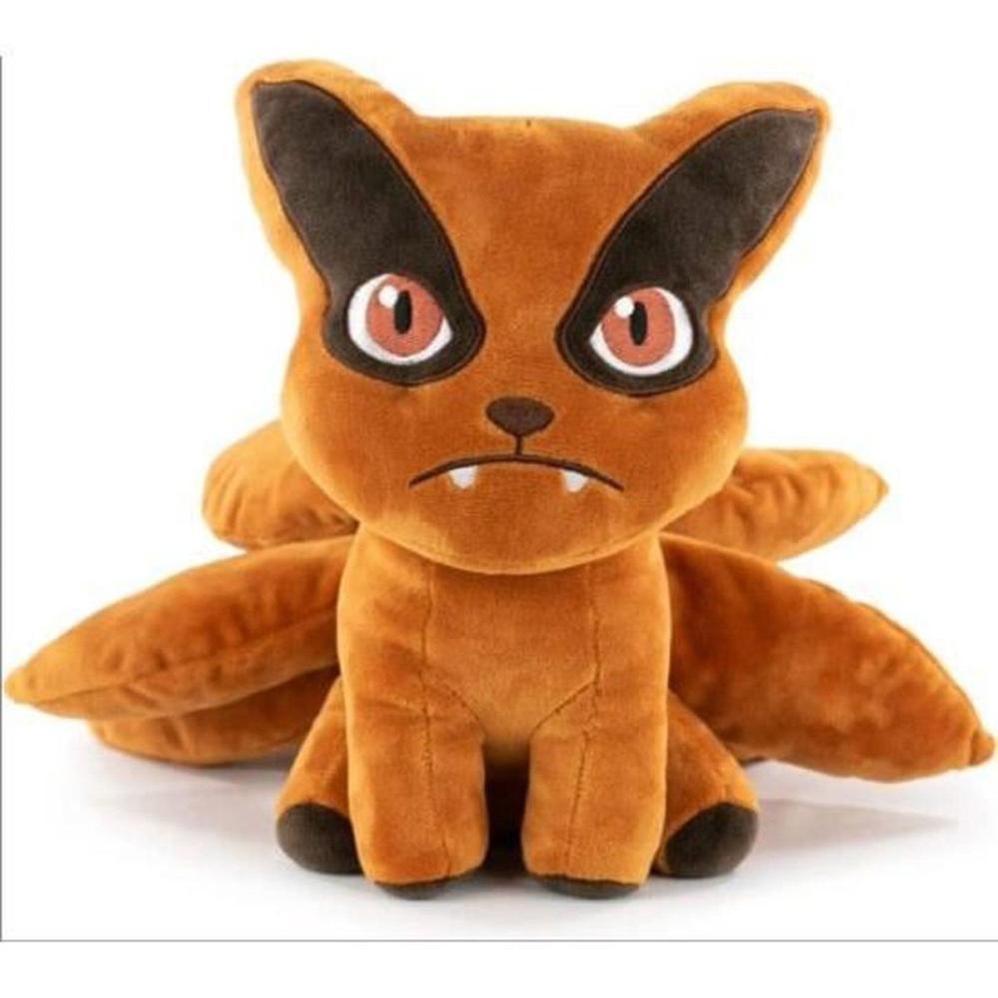 Voir la diapositive 2 : Peluche Naruto Kurama (Kyubi) noire 24 cm, animal en peluche pour enfants dès 3 ans